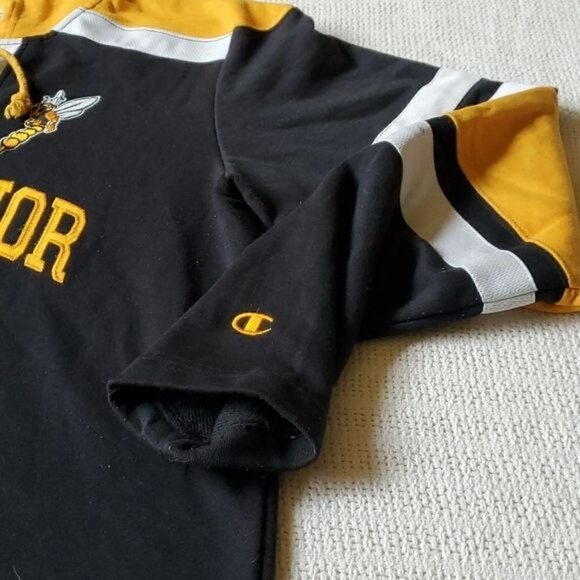 Champion Athletic Collegiate UW-Superior Hoodie LS Jersey Style Sz. L Sweatshirt - Picture 3 of 10